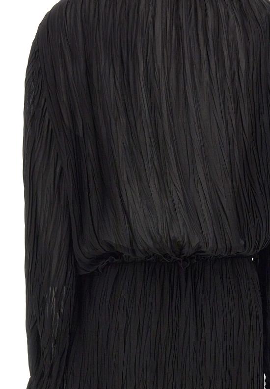 26SS 블루마린 미디 원피스 2A771A N0990 Black - BLUMARINE