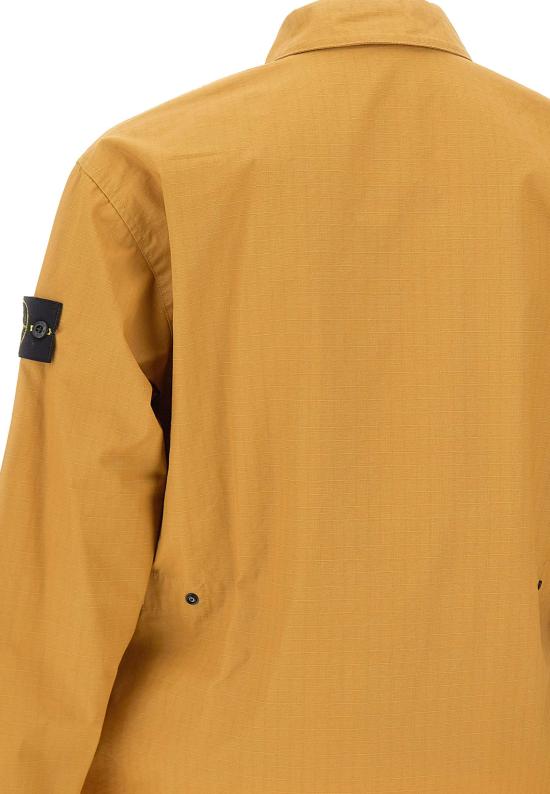 26SS 스톤 아일랜드 긴팔 셔츠 1200018S0299 V0034 Yellow - STONE ISLAND