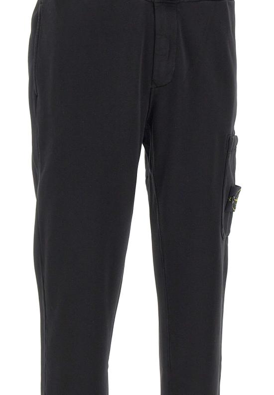  스톤 아일랜드 스트레이트 팬츠 6200010S0051 V0029 Black - STONE ISLAND
