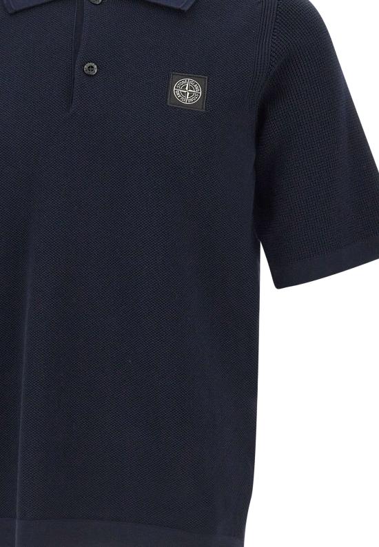 26SS 스톤 아일랜드 폴로 티셔츠 5100030S00B5 V0020 Blue - STONE ISLAND