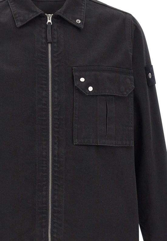 26SS 스톤 아일랜드 자켓 1200002S0J24 V0029 Black - STONE ISLAND
