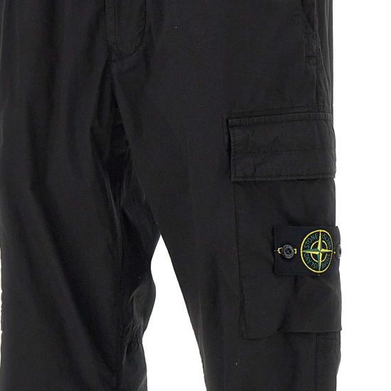  스톤 아일랜드 스트레이트 팬츠 3100031S0003 V0029 Black - STONE ISLAND