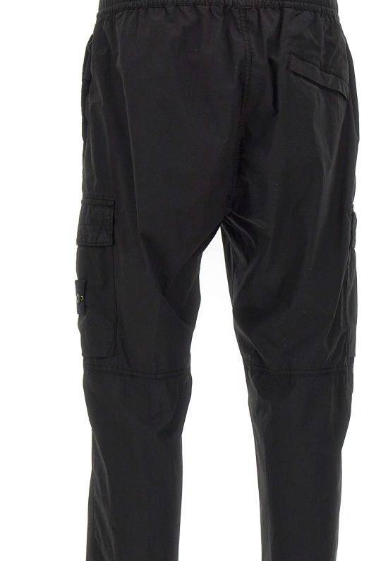  스톤 아일랜드 스트레이트 팬츠 3100031S0003 V0029 Black - STONE ISLAND