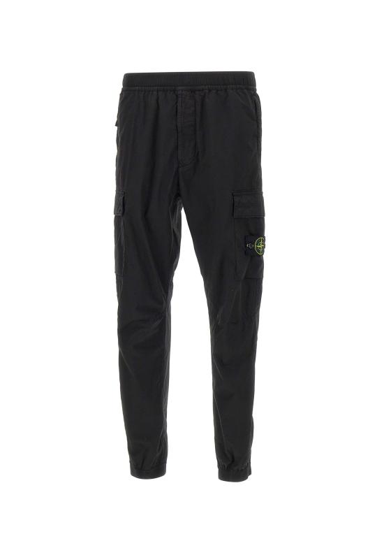  스톤 아일랜드 스트레이트 팬츠 3100031S0003 V0029 Black