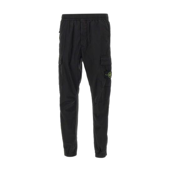  스톤 아일랜드 스트레이트 팬츠 3100031S0003 V0029 Black - STONE ISLAND