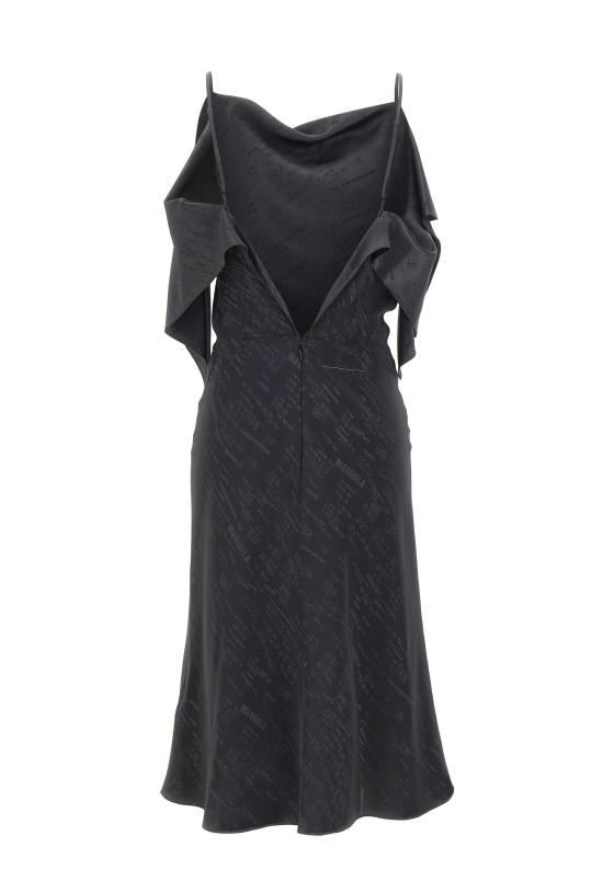 26SS MM6 메종마르지엘라 미디 원피스 S52DD0082 M35737002J Black - MM6 MAISON MARGIELA