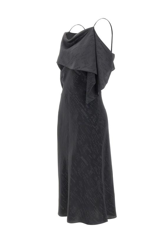 26SS MM6 메종마르지엘라 미디 원피스 S52DD0082 M35737002J Black - MM6 MAISON MARGIELA