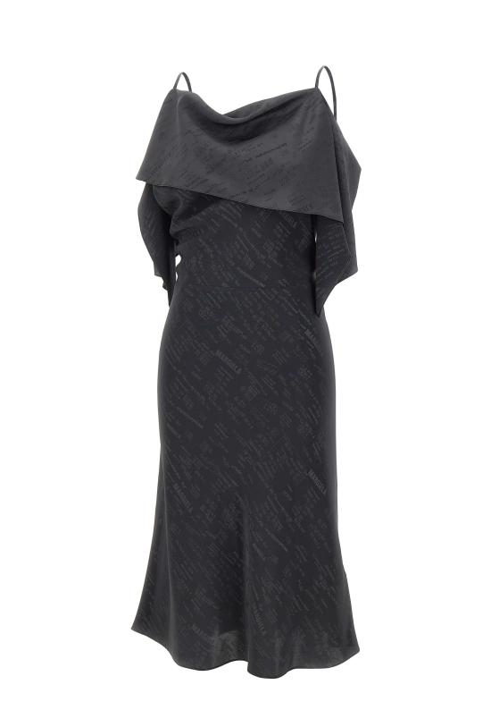 26SS MM6 메종마르지엘라 미디 원피스 S52DD0082 M35737002J Black