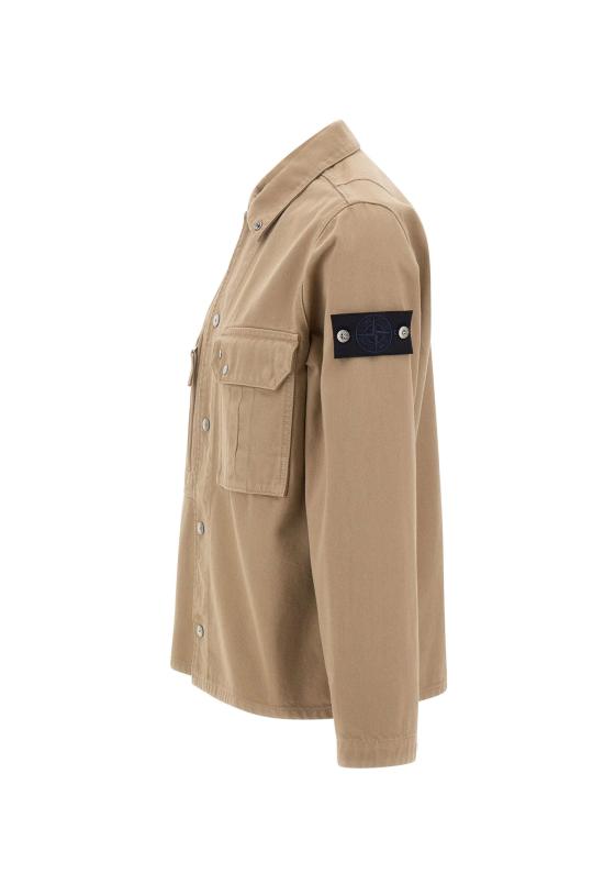 26SS 스톤 아일랜드 긴팔 셔츠 1200001S0J24 V009A Beige - STONE ISLAND