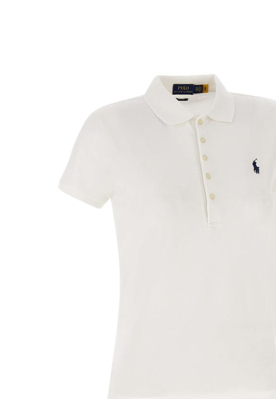 폴로 랄프로렌 폴로 티셔츠 211870245 001 White - POLO RALPH LAUREN