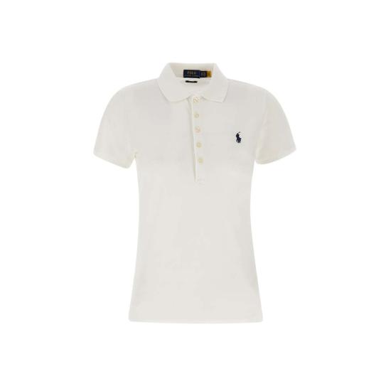 폴로 랄프로렌 폴로 티셔츠 211870245 001 White - POLO RALPH LAUREN