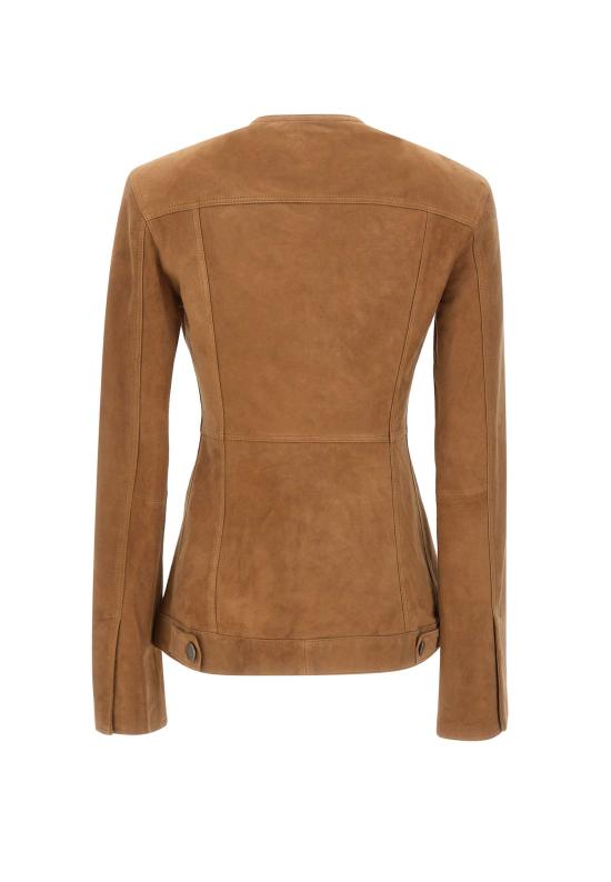 26SS 하이쿠레 가죽 자켓 HEW09117PL005TP C0039 Brown - HAIKURE