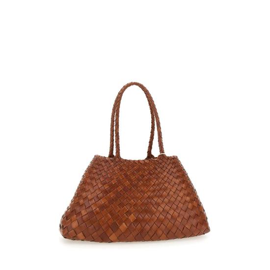  드래곤디퓨전 SANTA CROCE 산타 크로체 빅 토트백 8892 TAN Brown - DRAGON DIFFUSION