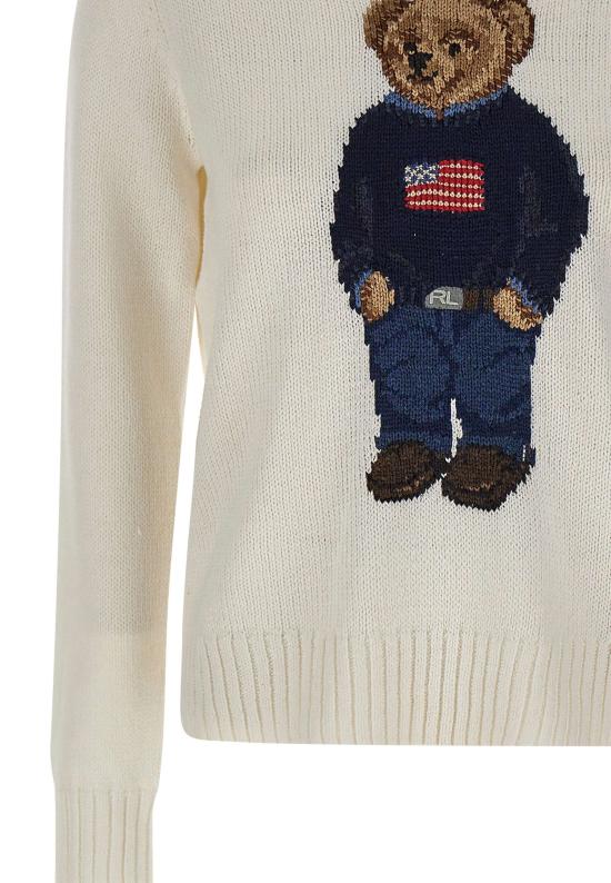 26SS 폴로 랄프로렌 스웨터 211978359 001 White - POLO RALPH LAUREN