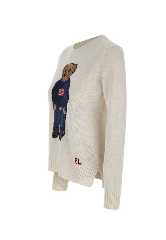 26SS 폴로 랄프로렌 스웨터 211978359 001 White - POLO RALPH LAUREN