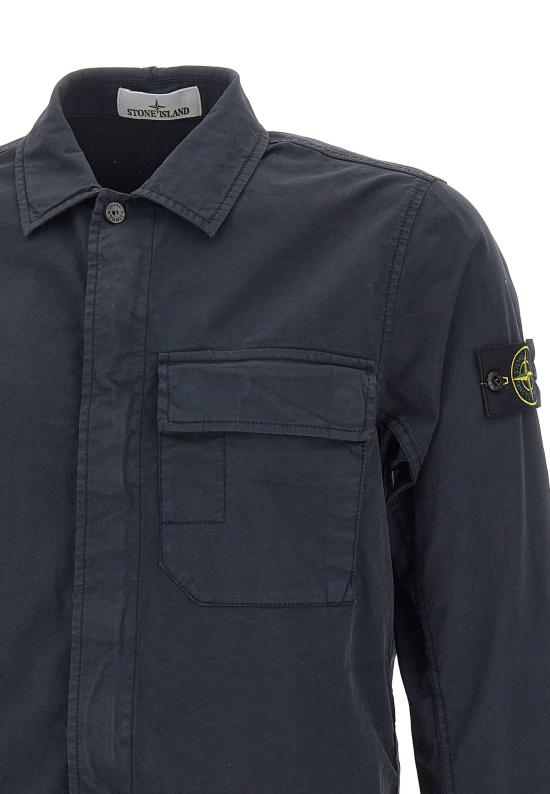 26SS 스톤 아일랜드 긴팔 셔츠 1200013S0A10 V0020 BLUE - STONE ISLAND