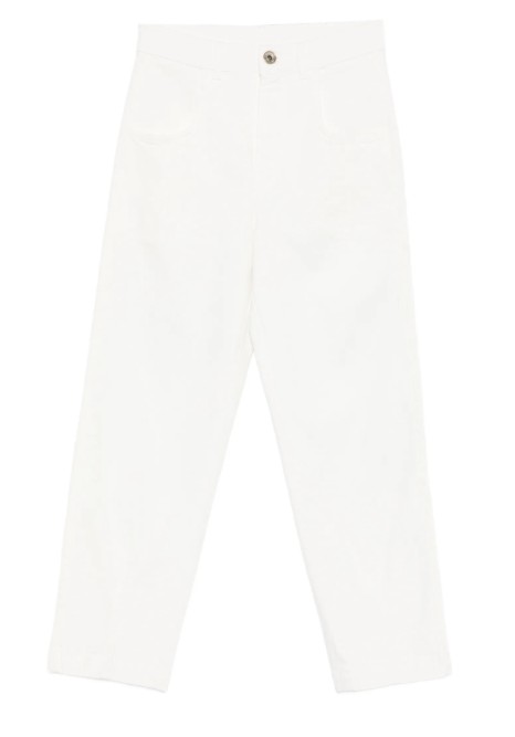 26SS 일레븐티 스트레이트 팬츠 M80PANI21 TET0G00701 White