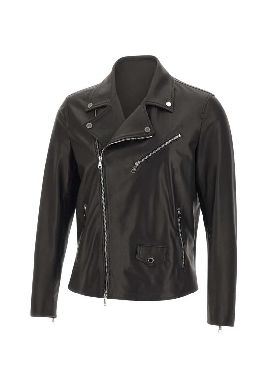 26SS 딸리아토레 가죽 자켓 FRANKLINCHE2602 NERO Black