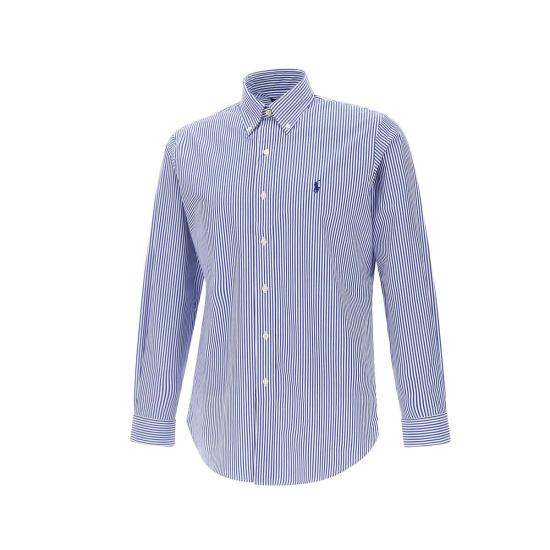  폴로 랄프로렌 커스텀 핏 코튼 포플린 포니 로고 셔츠 710928255 008 - POLO RALPH LAUREN