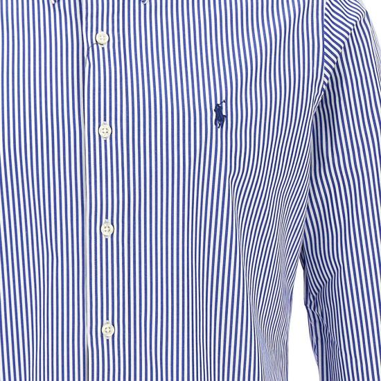  폴로 랄프로렌 커스텀 핏 코튼 포플린 포니 로고 셔츠 710928255 008 - POLO RALPH LAUREN