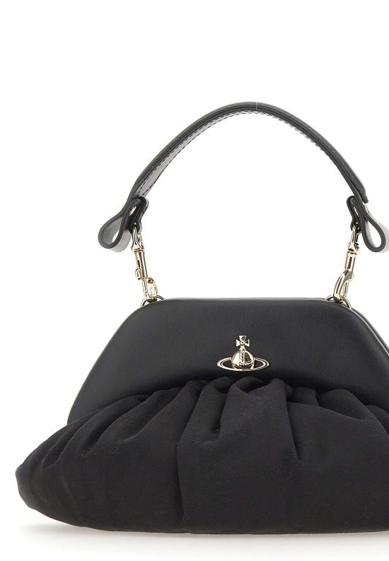 26SS 비비안웨스트우드 토트백 49030001W W01F4N401 BLACK - VIVIENNE WESTWOOD