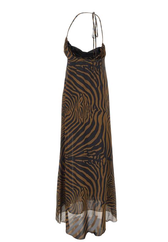 26SS 블루마린 미디 원피스 2A768A M5179 MultiColour - BLUMARINE