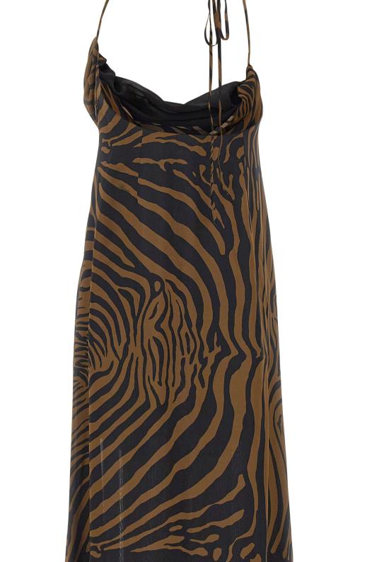 26SS 블루마린 미디 원피스 2A768A M5179 MultiColour - BLUMARINE