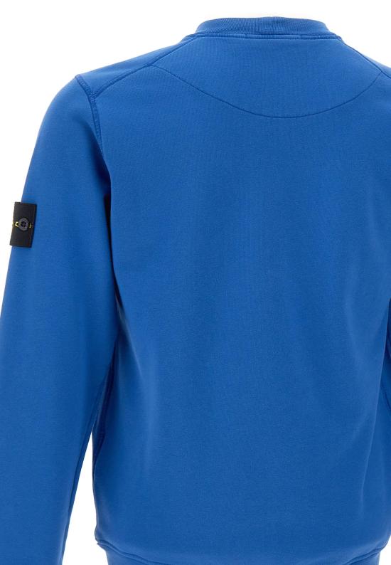  스톤 아일랜드 긴팔 티셔츠 6100060S0051 V0022 Blue - STONE ISLAND