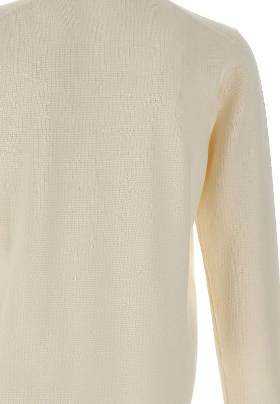 26SS 스톤 아일랜드 스웨터 5100023S01B2 V0093 White - STONE ISLAND