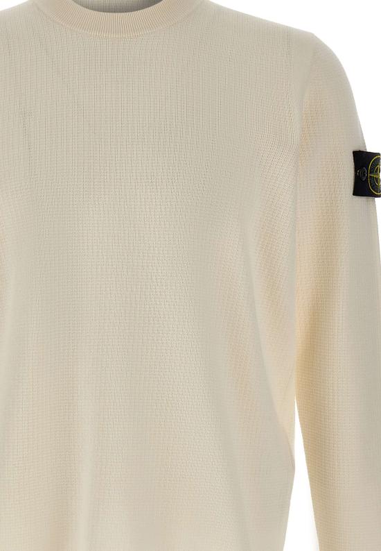 26SS 스톤 아일랜드 스웨터 5100023S01B2 V0093 White - STONE ISLAND
