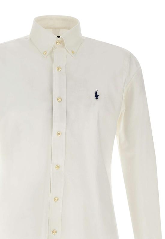  폴로 랄프로렌 커스텀 핏 코튼 포플린 포니 로고 셔츠 710928255 002 - POLO RALPH LAUREN