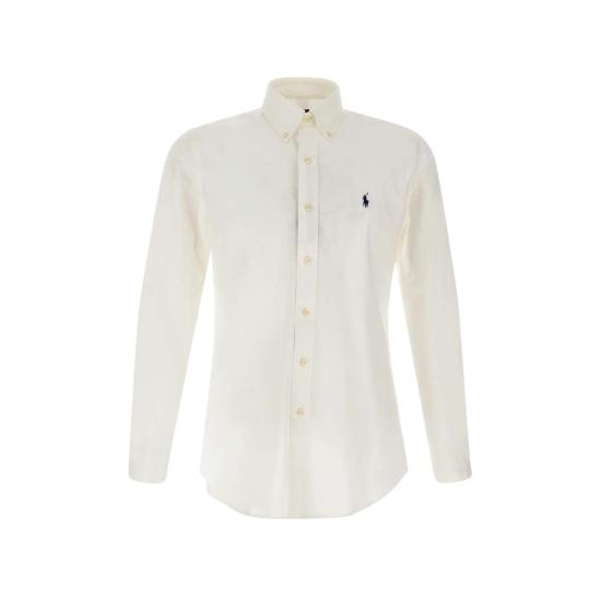  폴로 랄프로렌 커스텀 핏 코튼 포플린 포니 로고 셔츠 710928255 002 - POLO RALPH LAUREN