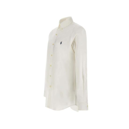  폴로 랄프로렌 커스텀 핏 코튼 포플린 포니 로고 셔츠 710928255 002 - POLO RALPH LAUREN