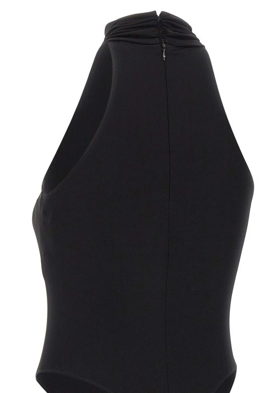 26SS 엘리자베타프랜치 바디수트 티셔츠 BO01761E2 110 Black - ELISABETTA FRANCHI