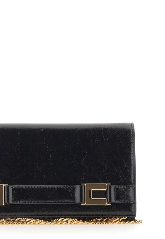 26SS 엘리자베타프랜치 지갑 PF65A61E2 110 Black - ELISABETTA FRANCHI