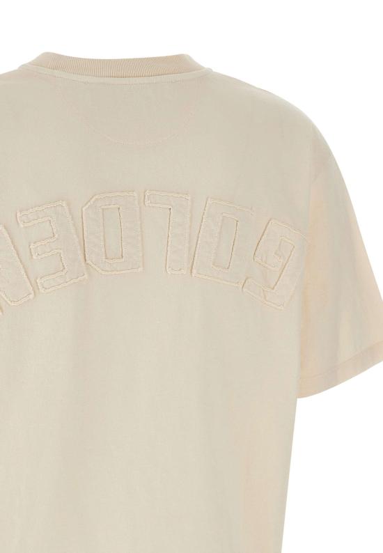 26SS 골든구스 반팔 티셔츠 GWP01874 P00157611560 White - GOLDEN GOOSE