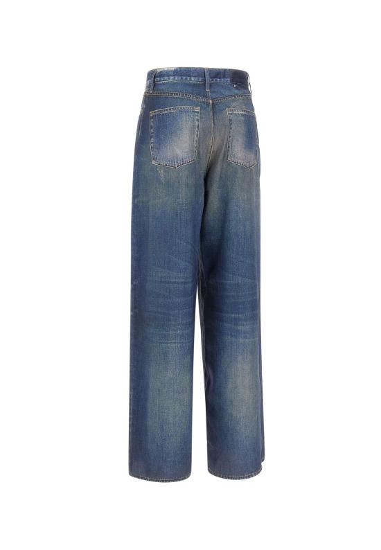 26SS 골든구스 스트레이트 팬츠 GWP02528 P00240650100 Blue - GOLDEN GOOSE