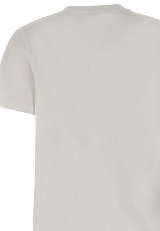 26SS 엘리자베타프랜치 반팔 티셔츠 MA71G61E2 270 White - ELISABETTA FRANCHI