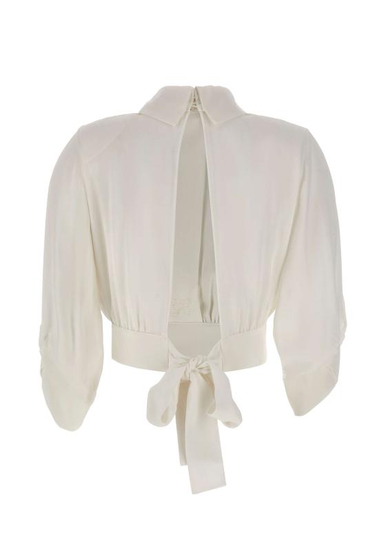 26SS 엘리자베타프랜치 셔츠 CA14761E2 360 White - ELISABETTA FRANCHI