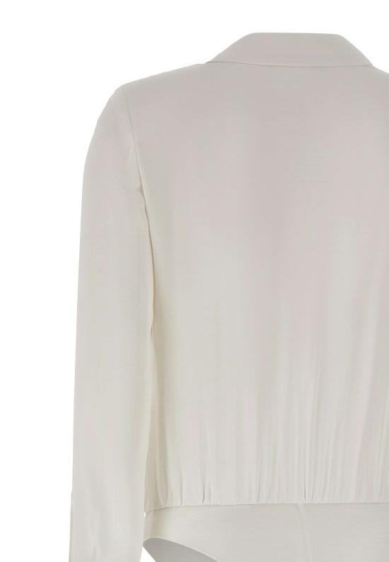 26SS 엘리자베타프랜치 바디수트 티셔츠 CB00261E2 360 White - ELISABETTA FRANCHI