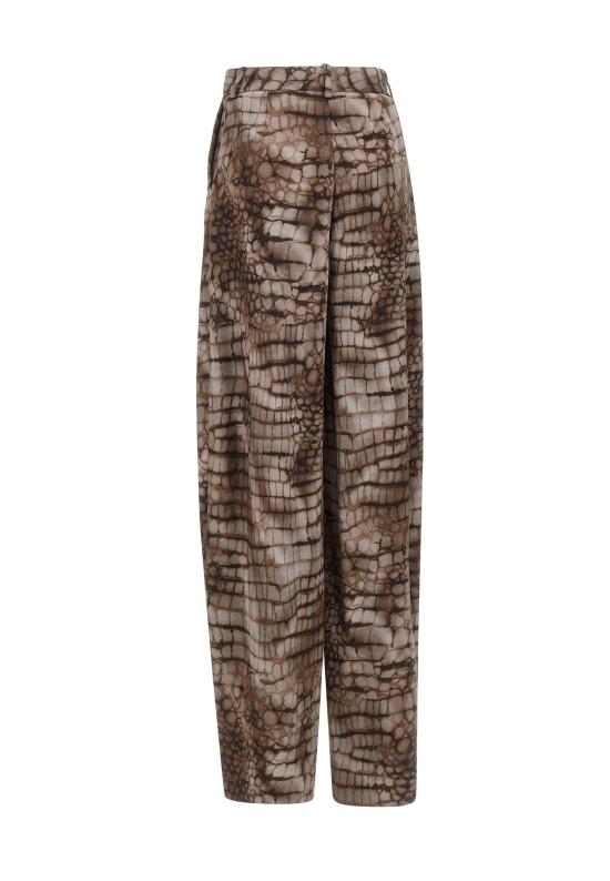 26SS 엘리자베타프랜치 스트레이트 팬츠 PA16261E2 644 Brown - ELISABETTA FRANCHI