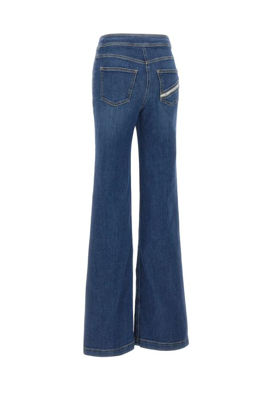 26SS 엘리자베타프랜치 데님 팬츠 PJ19D61E2 104 Blue - ELISABETTA FRANCHI