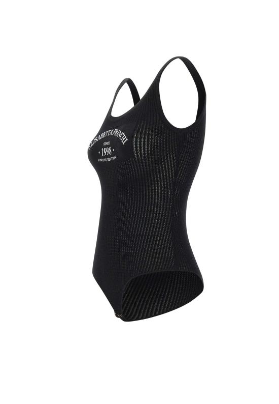 26SS 엘리자베타프랜치 바디수트 티셔츠 BK81Q61E2 110 Black - ELISABETTA FRANCHI