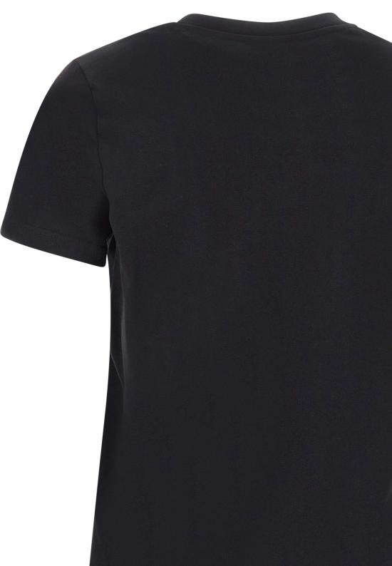 26SS 엘리자베타프랜치 반팔 티셔츠 MA71G61E2 110 Black - ELISABETTA FRANCHI