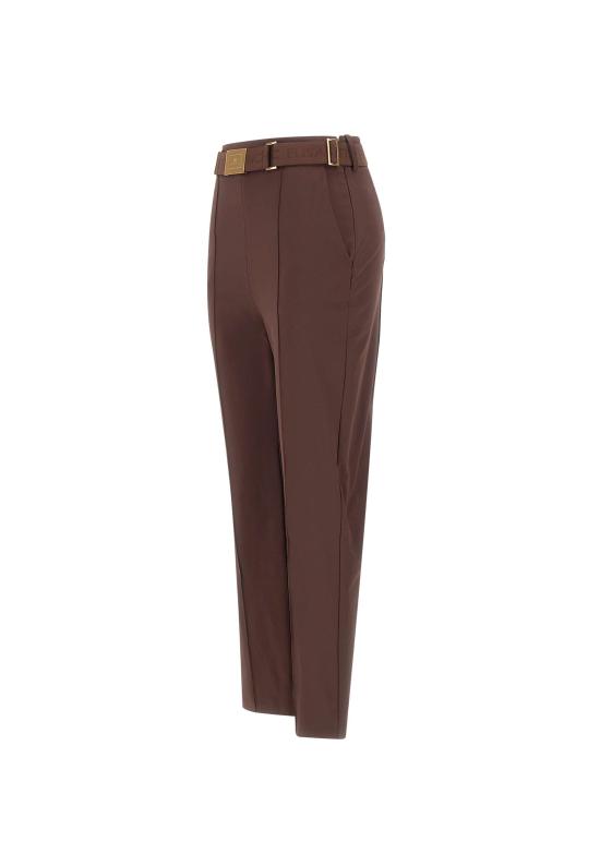 26SS 엘리자베타프랜치 스트레이트 팬츠 PA13261E2 644 Brown - ELISABETTA FRANCHI