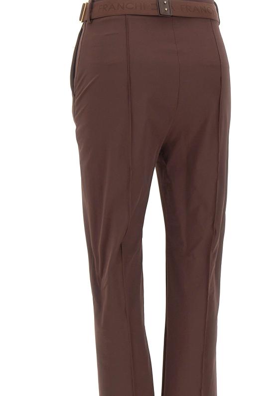 26SS 엘리자베타프랜치 스트레이트 팬츠 PA13261E2 644 Brown - ELISABETTA FRANCHI