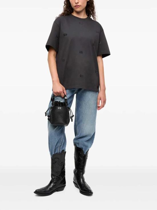 25SS 가니 반팔 티셔츠 T4177252 Grey - GANNI