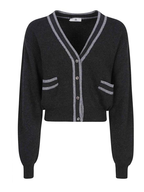  일레븐88 가디건 OLIVIACARBON Black