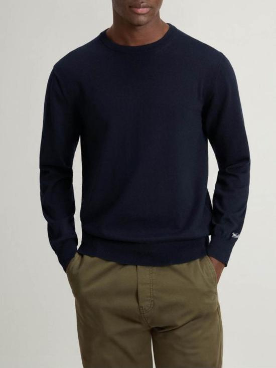 26SS 울리치 긴팔 티셔츠 CFWOKN0331MR UF07873989 Blue - WOOLRICH