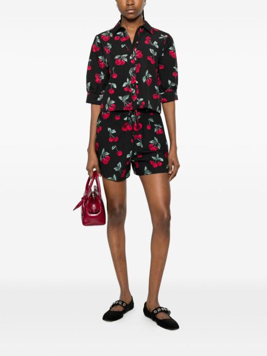 26SS 트윈셋 셔츠 261TT2593 S2183513500 Cherries allover black red - TWINSET